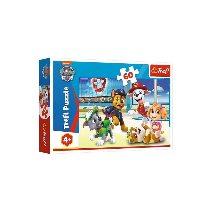 Trefl Puzzle PAW Patrol 60 el. W świecie Piesków - 5900511173925