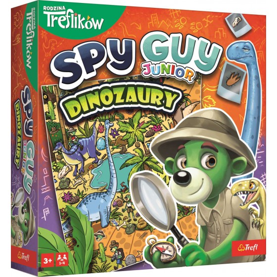 Trefl Gra rodzinna Spy Guy Junior Dinozaury - 5900511026528