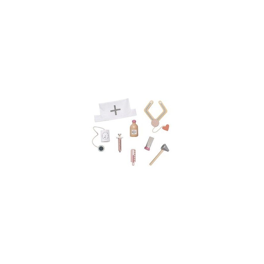 Jabadabado en bois, équipement médical rose 18 msc +