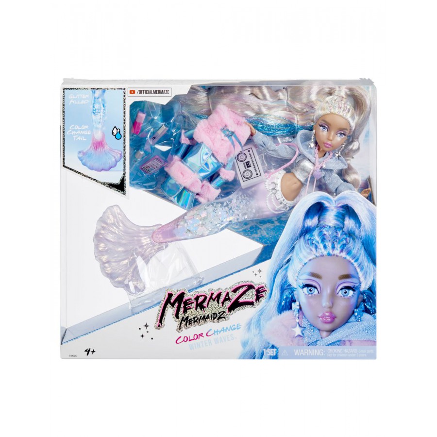 Mermaze Mermaidz WinterThemeDoll Kishiko - 035051585435