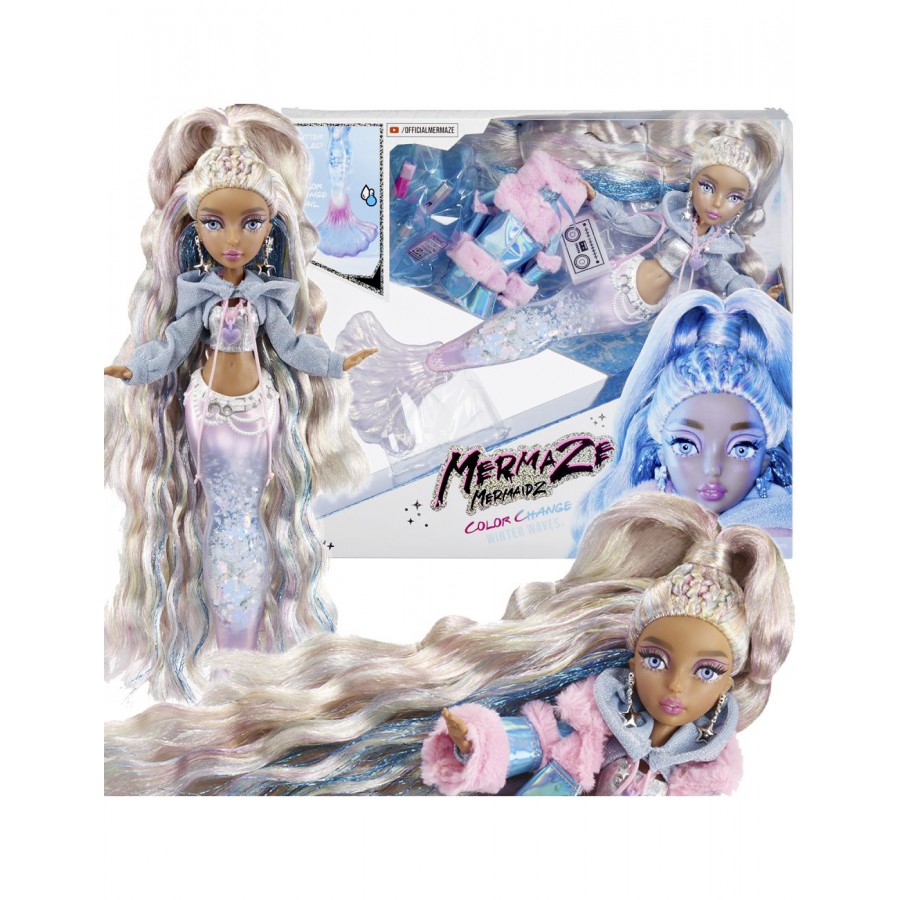 Mermaze Mermaidz WinterThemeDoll Kishiko - 035051585435