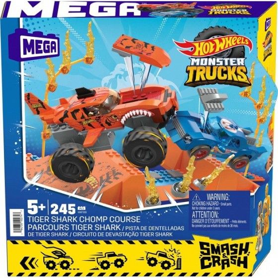MEGA BLOKS 热轮老虎鲨HKF88