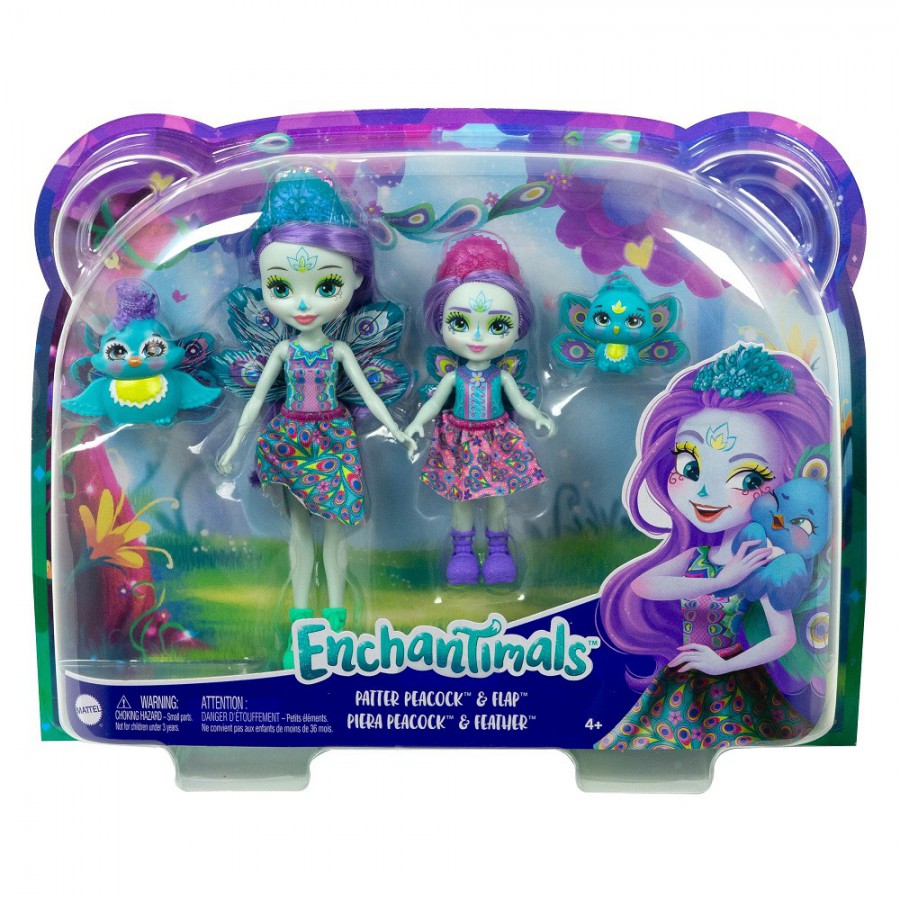 Enchantimals lalki siostry 2-pak mix HCF83 - 194735009039