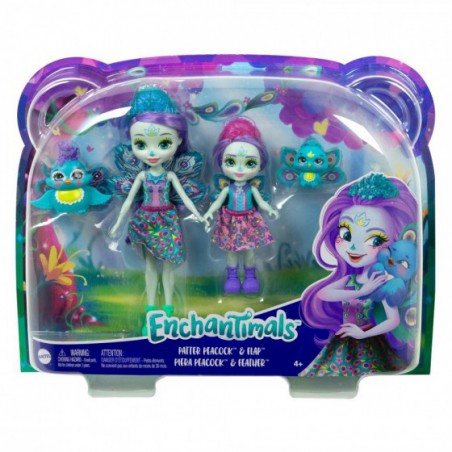 Enchantimals lalki siostry 2-pak mix HCF83