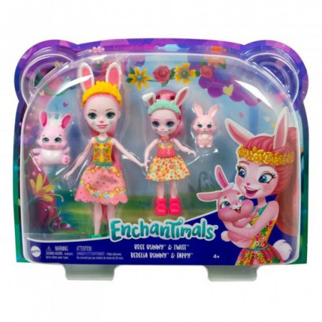 Enchantimals lalki siostry 2-pak mix HCF84