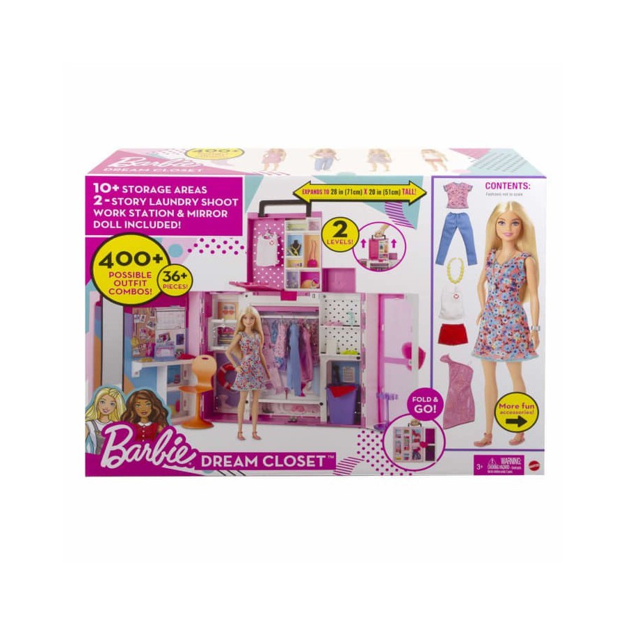 Barbie garderoba zestaw HGX57 - 194735060238