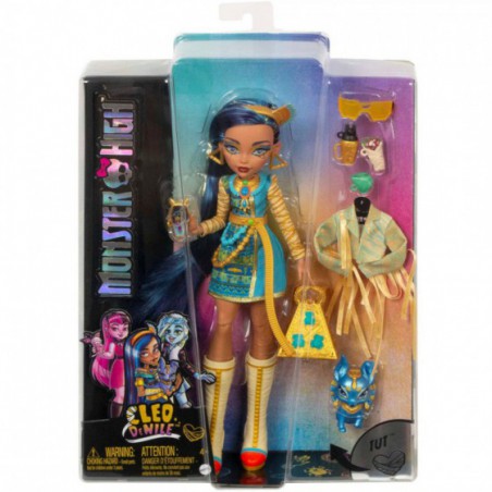 MONSTER HIGH Cleo de Nile lalka+akc HHK54