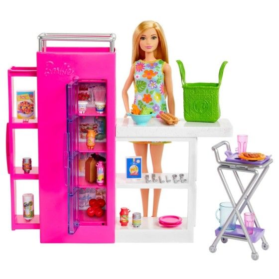 Barbie Kamra készlet + baba hjv38 - 194735095094