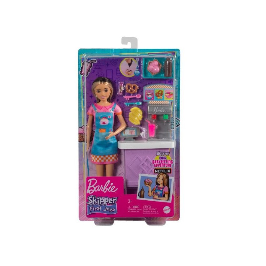 Barbie Skipper lalka zest do zabawy HKD79 - 194735101696