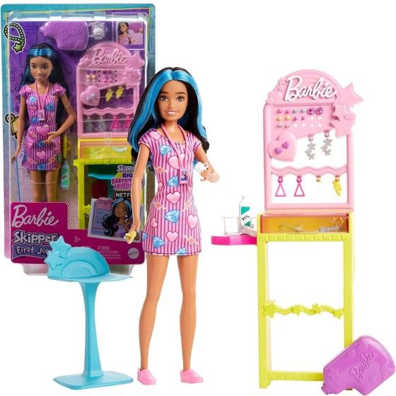Barbie Skipper Doll Set HKD78 - 194735101818