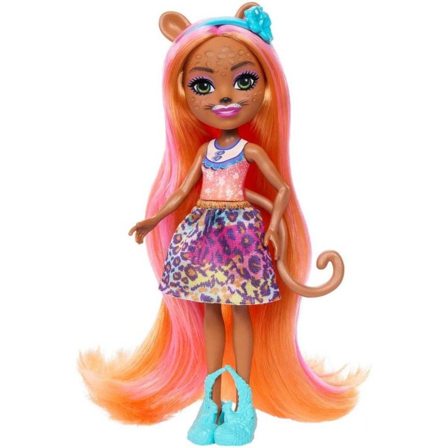 Enchantimals lalka Charisse Gepard&Grinsy deluxe HNV30