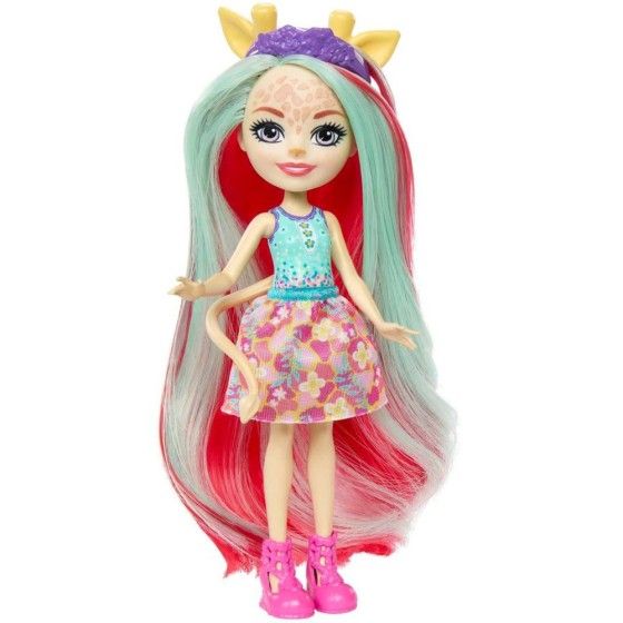 Vidchantimals baba Gillian Giraffe & Pawl Deluxe HNV29 -