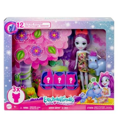 Enchantimals prekvapenie bábika s priateľom HNW97