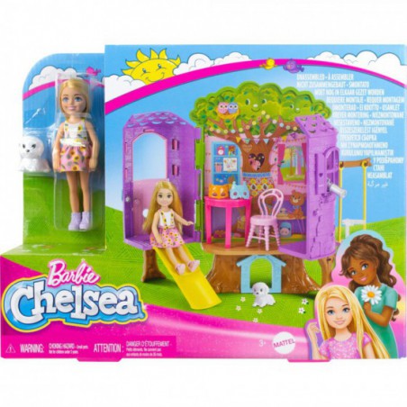 Barbie Chelsea domek na drzewie HPL70