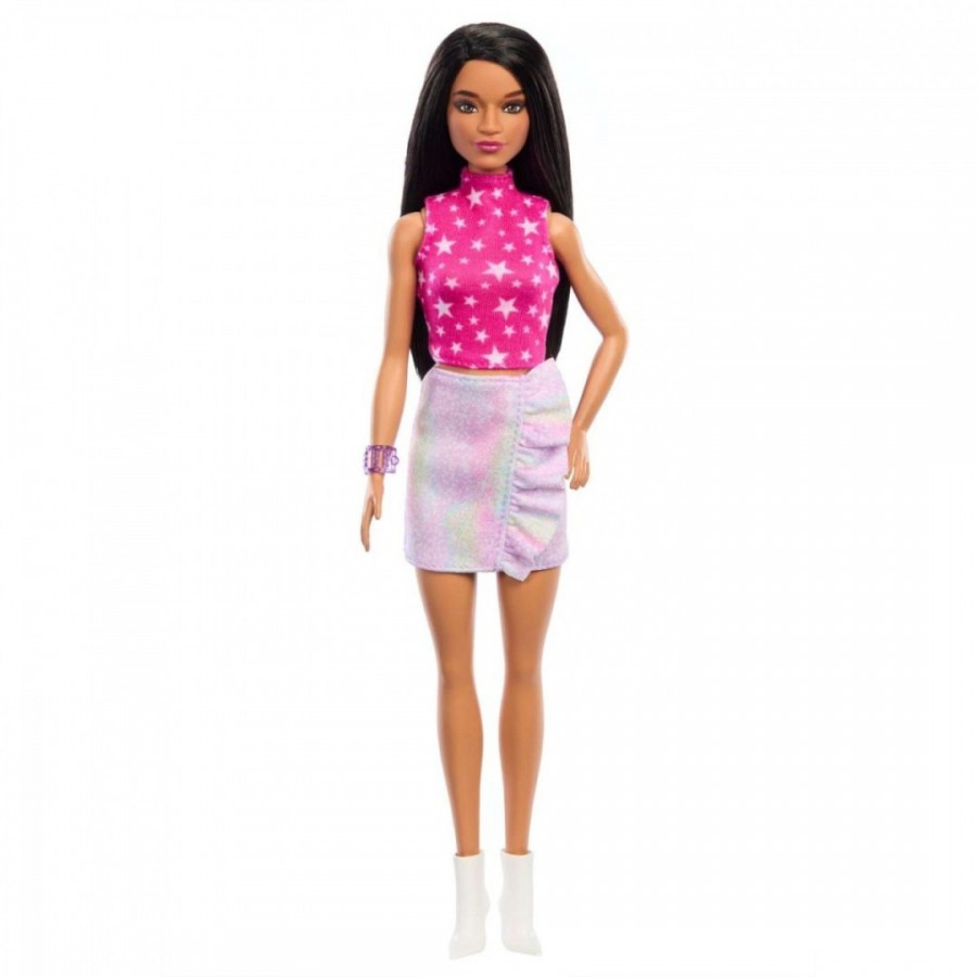 Barbie lalka Fashionistas brunetka HRH13 - 194735176700