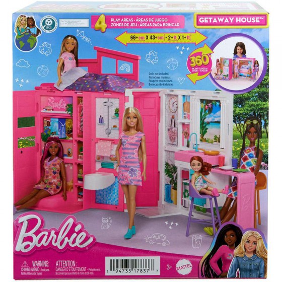 Barbie zestaw Przytulny domek HRJ76 - 194735178377