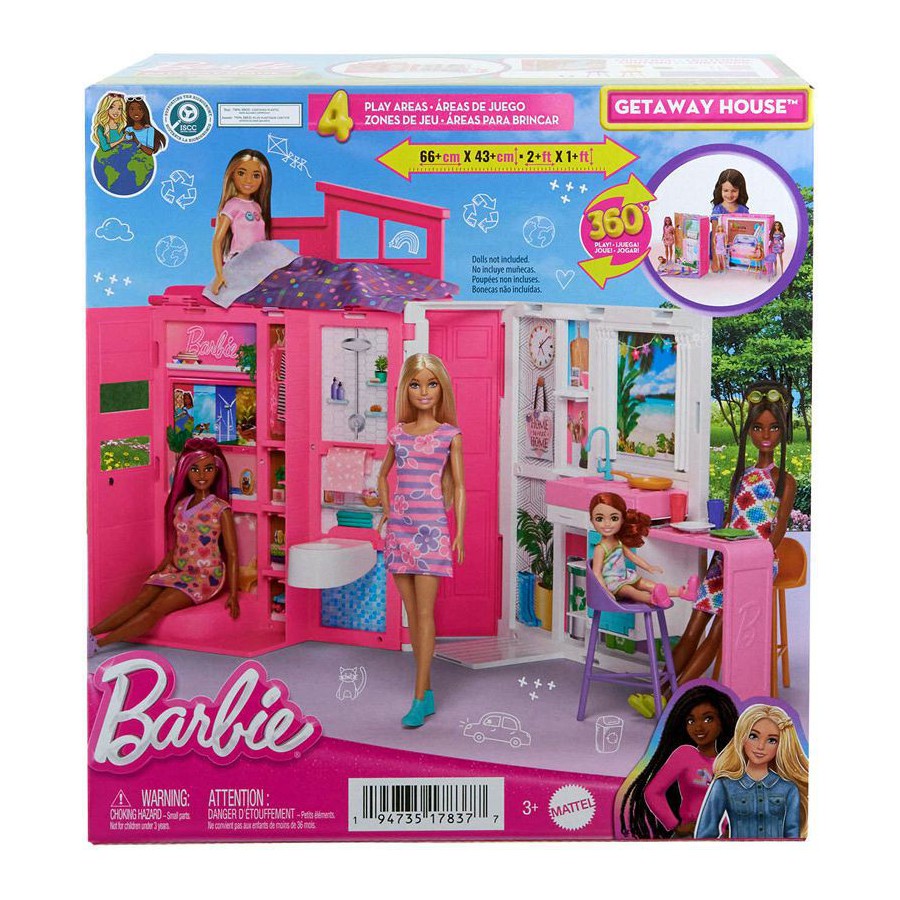 Barbie zestaw Przytulny domek HRJ76 - 194735178377