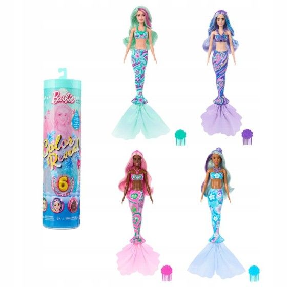 Barbie Col.Rev. Kolorowa niespodzianka HRK12