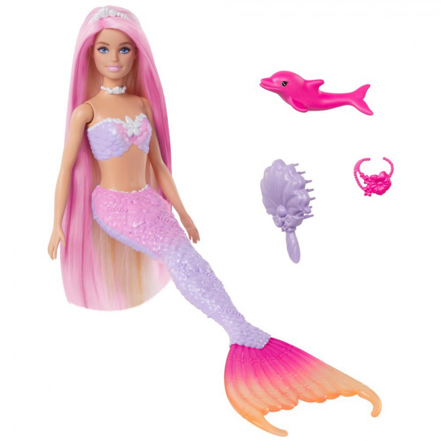 Barbie Malibu Syrenka Zmiana koloru HRP97 - 194735183630