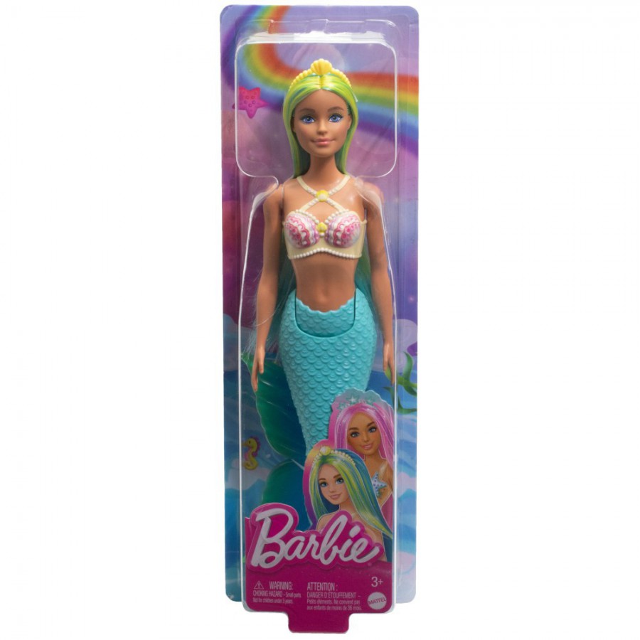 Barbie lalka Syrenka HRR03 - 194735183647