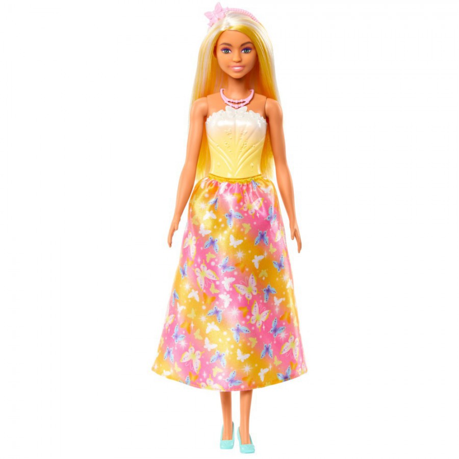 Barbie lalka w sukience HRR09 - 194735183760