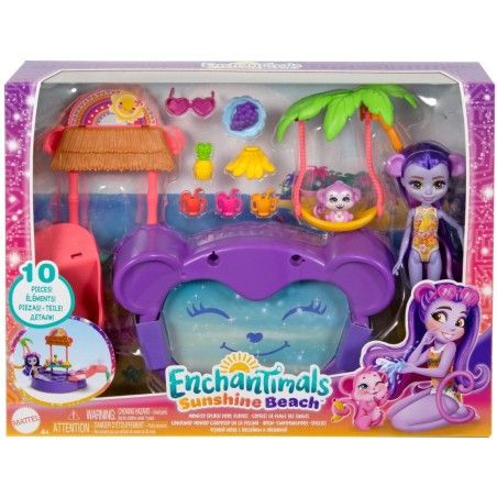 Enchantimals Tropical Pool Doll Aap HTW73