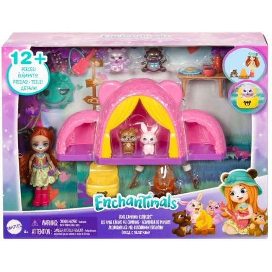 Экспедыцыя Enchantimals з палаткай + аксэсуары. 