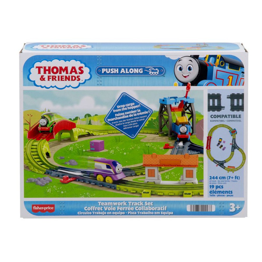 Fisher Price Thomas Kolejowa drużyna tor HVX61 - 194735209477