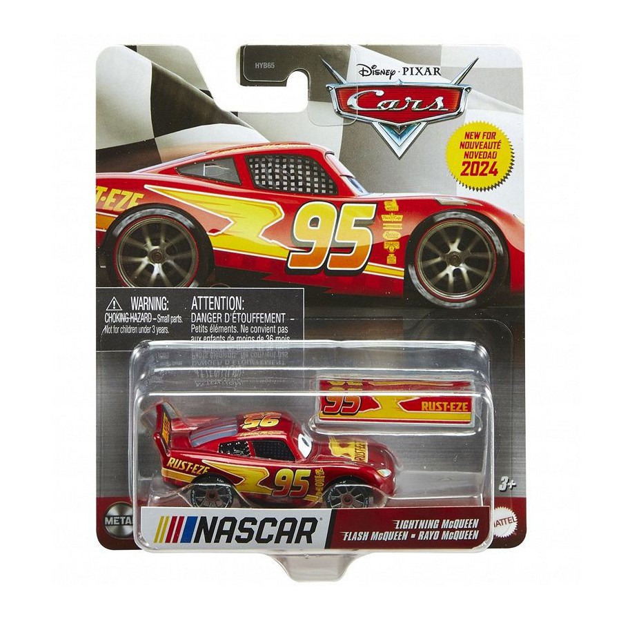 CARS Nascar autko metal czerwony HYB65 - 194735239849