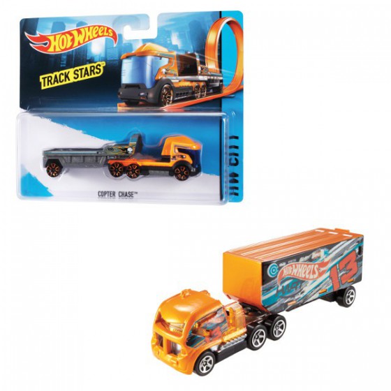 Hot Wheels ciężarówka asortyment 4wz żółta BFM60 - 746775312244