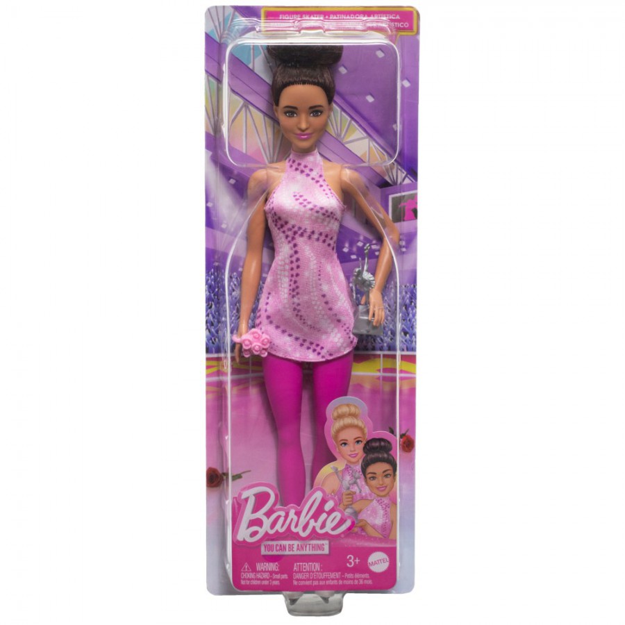 Barbie kariera lalka - łyżwiarka HRG37 - 194735176038