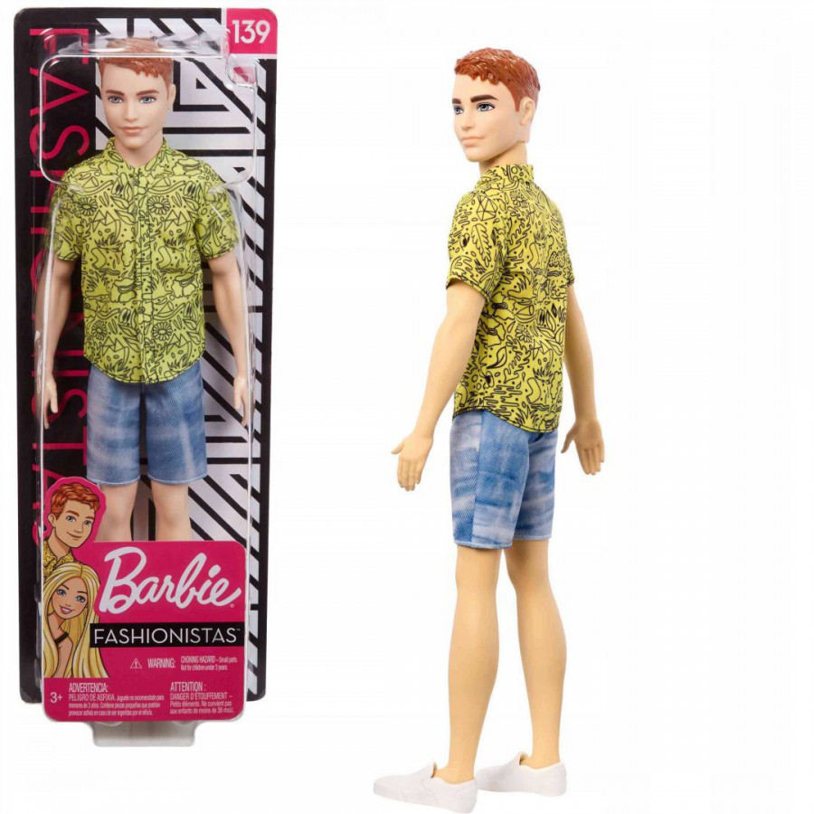 Barbie Fashionistas Ken stylowy mix DWK44 - 887961383683