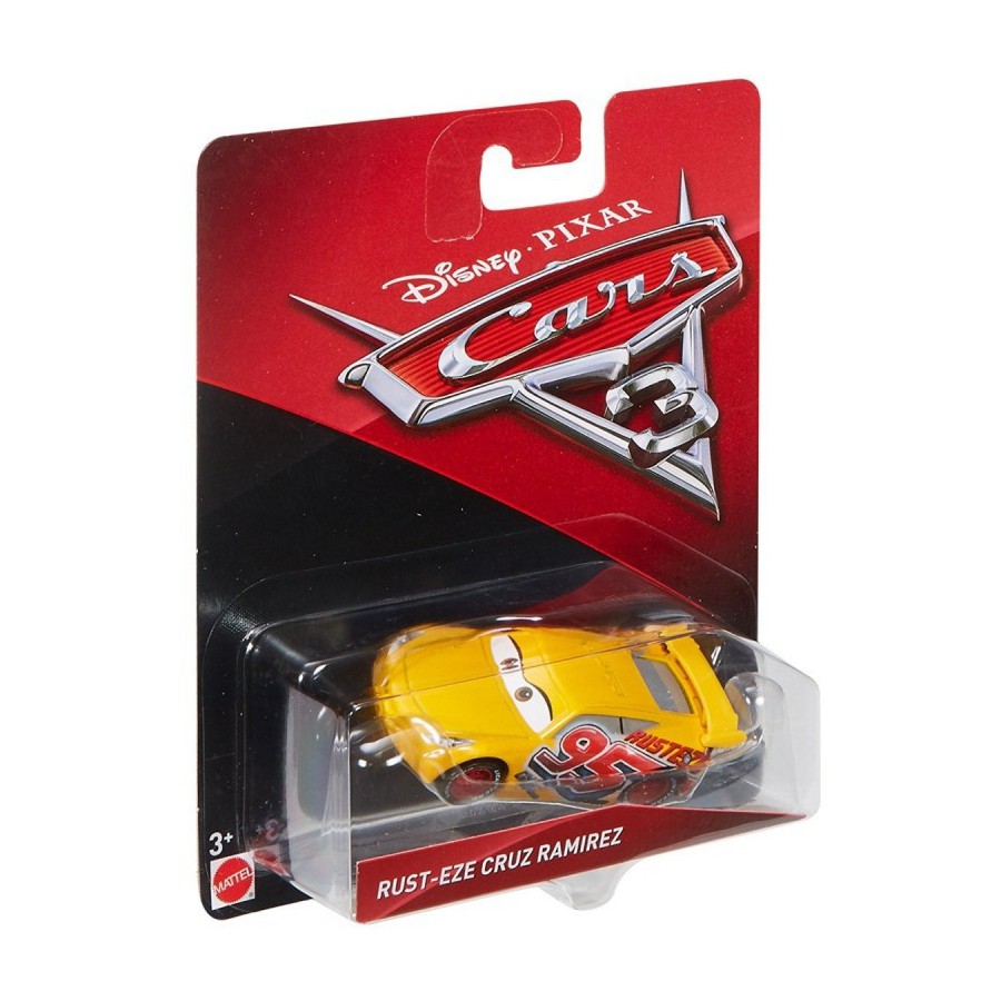 CARS 3 auta asortyment żółte DXV29 - 887961502305