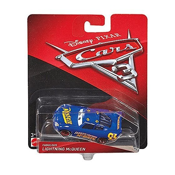 CARS 3 auta asortyment niebieskie DXV29