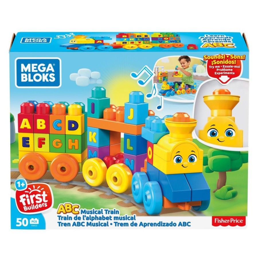 MEGA BLOKS ABC vonat fwk22 hanggal - 887961675832