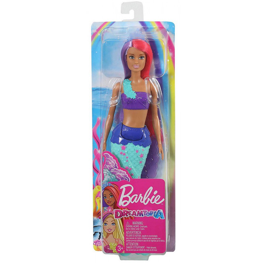 Barbie lalka Syrenka GJK07 GJK09 - 887961812978