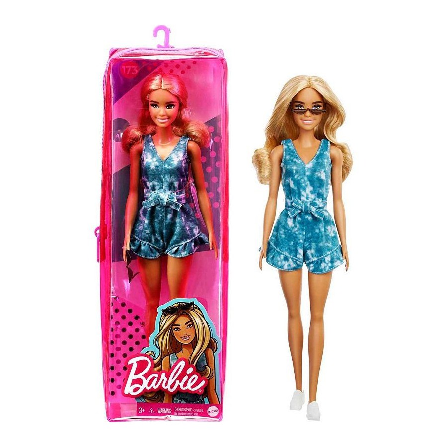 Barbie lalka Fashionistas w okularach GRB65 - 887961900033