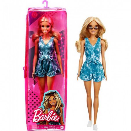 Barbie lalka Fashionistas w okularach GRB65