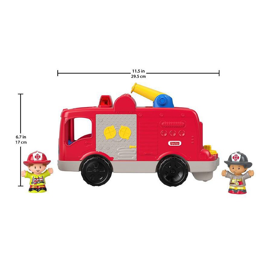 Fisher Price wóz strażacki Małego odkrywcy j.pol GXR77 -