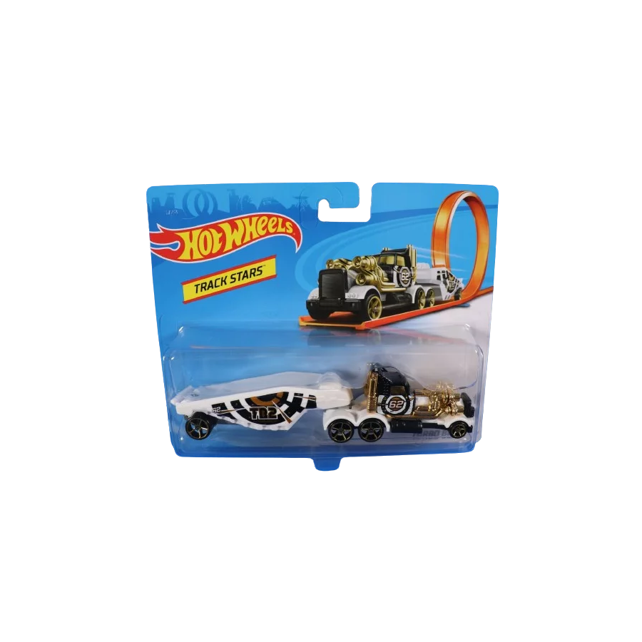 Hot Wheels ciężarówka Turbo Beast biała BFM60 - 746775312244