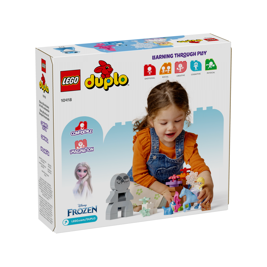 LEGO DUPLO Disney 10418Elza i Bruni w Zaczarowa - 5702017583587