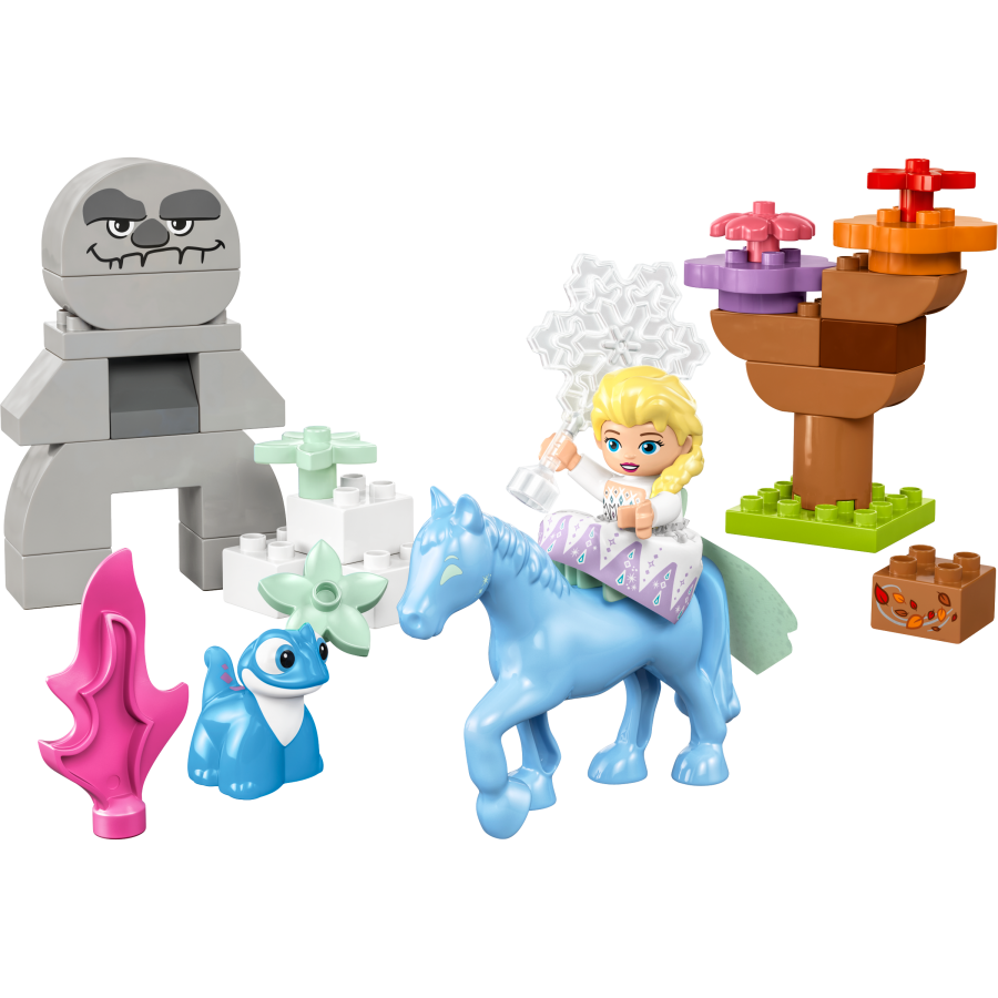 LEGO DUPLO Disney 10418Elza i Bruni w Zaczarowa - 5702017583587