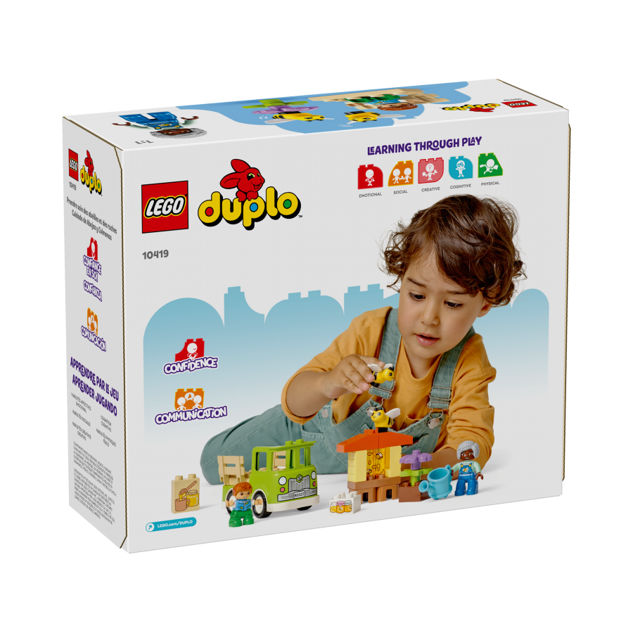 LEGO DUPLO 10419 Opiekanad pszczolami i ulami - 5702017567457