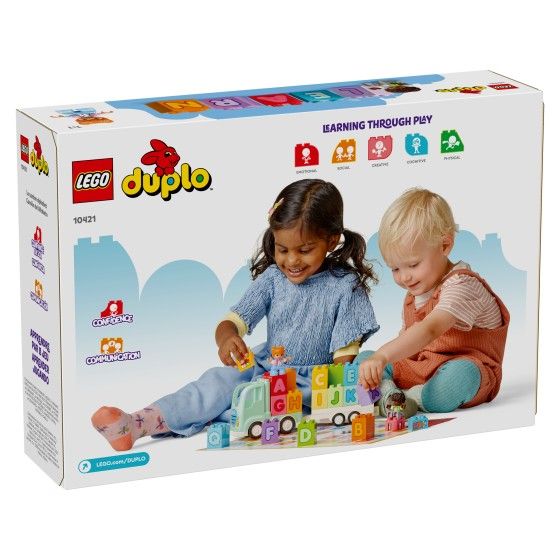 LEGO DUPLO 10421 teherautó az ábécével - 5702017567464