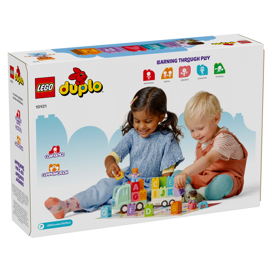 LEGO DUPLO 10421 Ciezarowka z alfabetem - 5702017567464