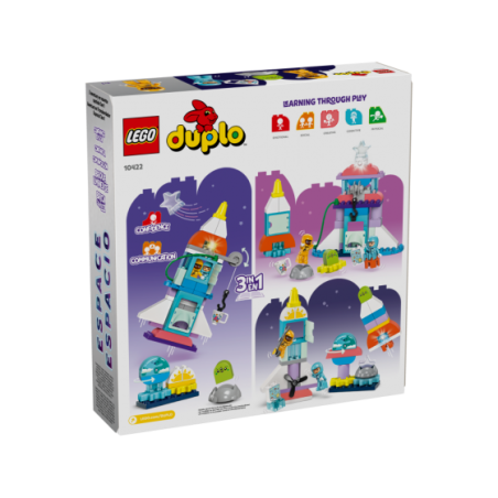 LEGO DUPLO 10422 Przygoda w promie kosmicznym 3w