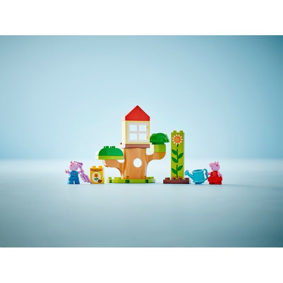 LEGO DUPLO 10431 Peppa Pig Garten und Baumhaus