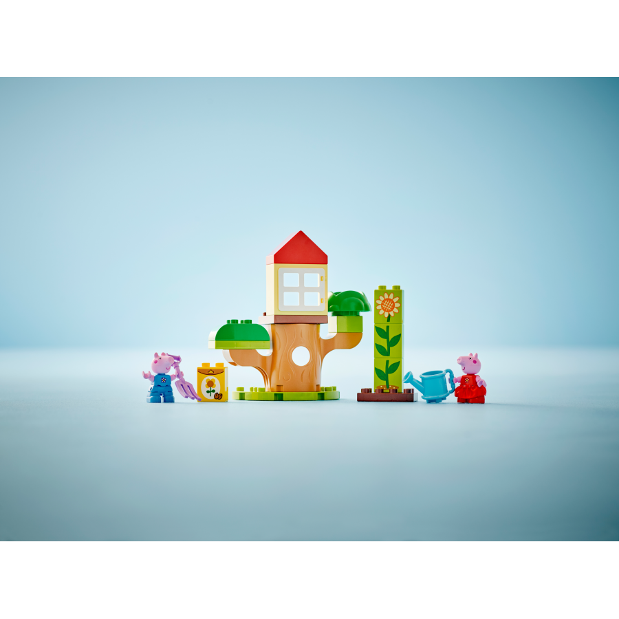 LEGO DUPLO 10431 Peppa Pig Ogrod i domek na drze - 5702017583068