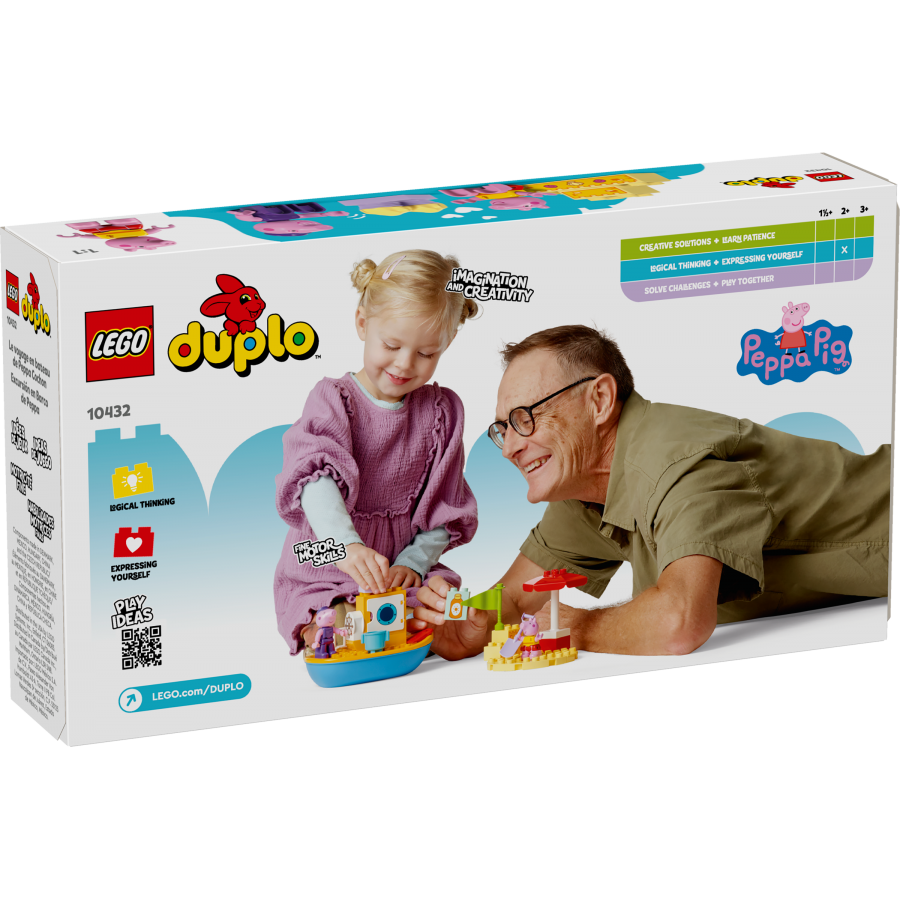 LEGO DUPLO 10432 Peppa Pig Peppa i rejs lodzia - 5702017583877