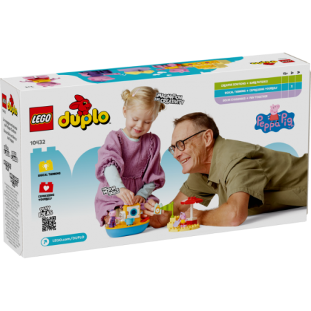 LEGO DUPLO 10432 Peppa Pig Peppa i rejs lodzia